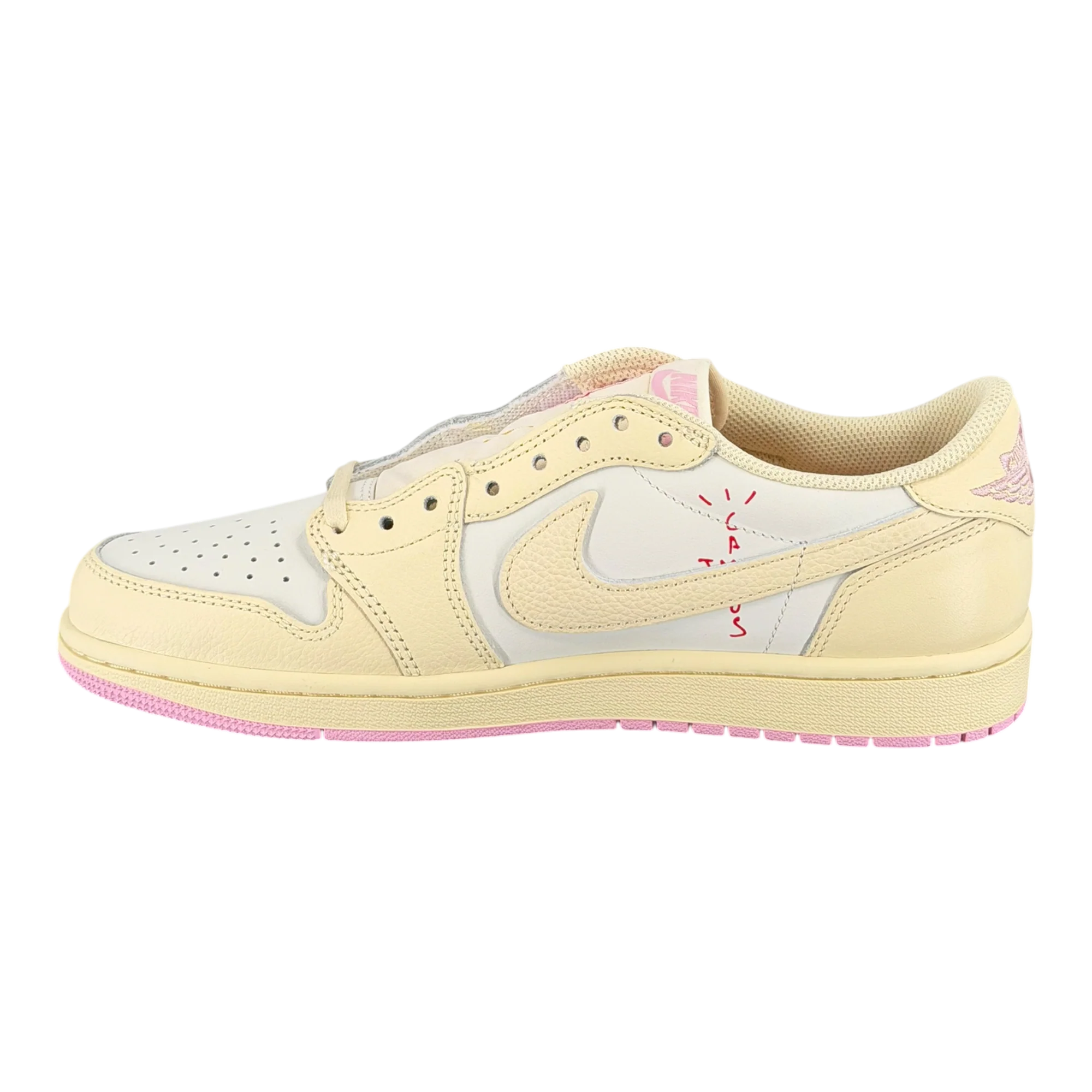 Jordan 1 Retro Low OG SP Travis Scott Shy Pink