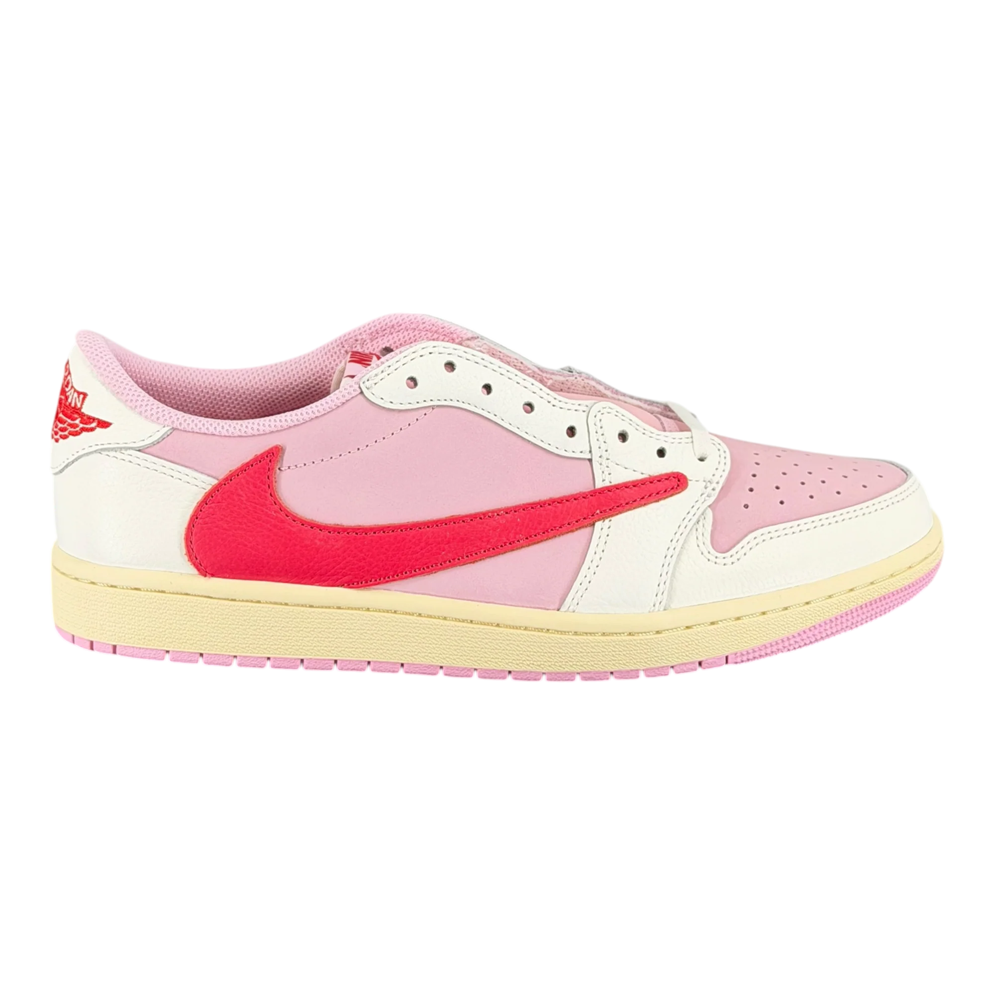 Jordan 1 Retro Low OG SP Travis Scott Sail Tropical Pink