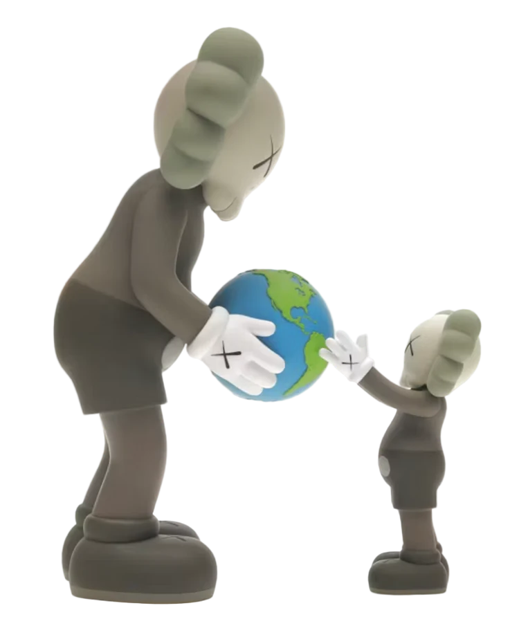 KAWS THE PROMISE Vinyl Figure Brown