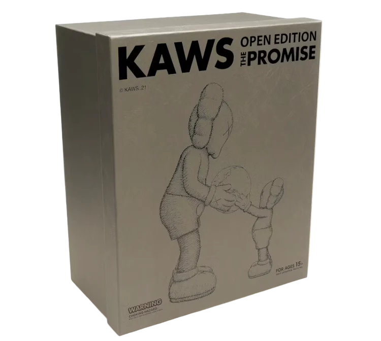 KAWS THE PROMISE Vinyl Figure Brown
