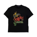 Motel Rhinestone Embellished Tee "Black"